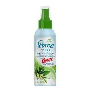   to Go Fabric Refresher with Gain Original Scent Spray 2.8 Ounce