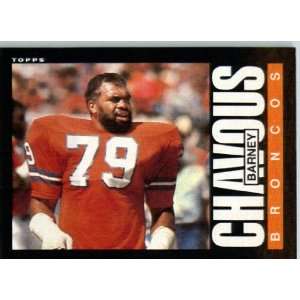  1985 Topps # 237 Barney Chavous Denver Broncos Football 