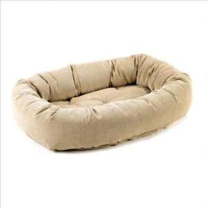   Donut Dog Bed in White Russian Size: Medium (35 x 27): Pet Supplies