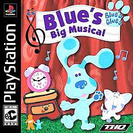 Blues Clues Blues Big Musical Sony PlayStation 1, 2000  