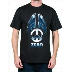  Zero Skateboards Metal Peace T shirt