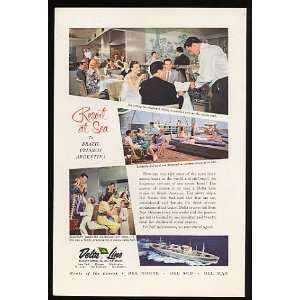   Resort at Sea South America Cruise Print Ad (8569): Home & Kitchen