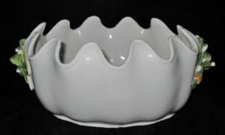 Este Ceramiche Porcellane, Italy, Clam Shell Bowl, Lily  