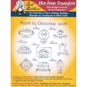  Death by Chocolate Aunt Marthas Hot Iron Embroidery 