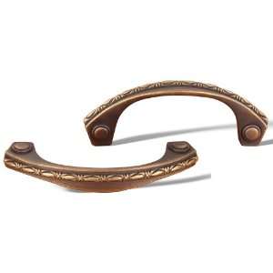   Antique English Rki Deco Leaf Bow Pull (Rkicp5617Ae): Home Improvement