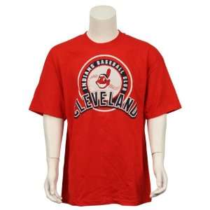 Cleveland Indians Ball Club MLB T Shirt   Red   XL:  
