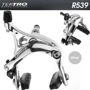 TEKTRO R539 Fixie Track Road Bike Dual Pivot Brake Calipers Silver 