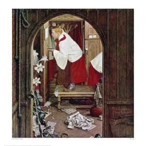  Choirboy Giclee Poster Print by Norman Rockwell, 33x34 