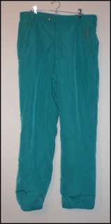 Fila Ski Snow Pants Insulated Mens 38 / 31 Green  