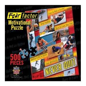  Masterpieces Jigsaw Puzzle 500 Pieces 14x19 fear Factor 