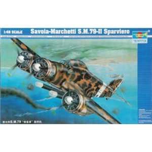  Trumpeter Scale Models   1/48 Savoia Marchetti 79 11 