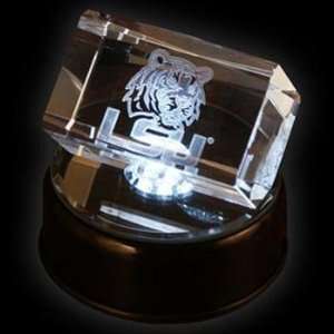 LSU Tigers Logo Cube with lighted base (Quantity of 1):  