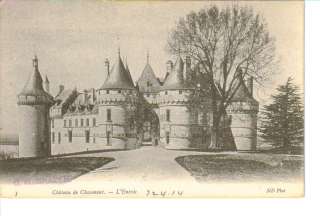 You are bidding on a vintage postcard of Chateau de Chaumont Lentre 