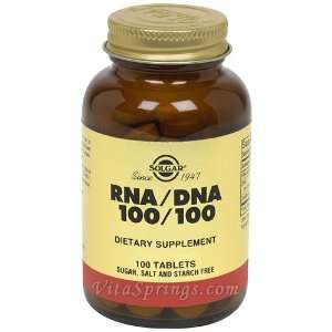  Solgar   Rna/Dna 100 100, 100 tablets Health & Personal 