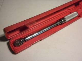 Snap on Sealed Head Torque Wrench 3/8 DR 200 to 1000 In. LBS QD2R1000 