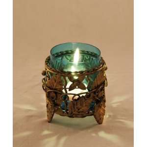 Candle Holder   Holly Bush; Beautiful Fathers Day Gift; Votive Holder 
