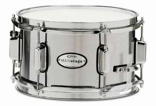   Mainstage Chrome Over Steel 6 x 10 Snare Drum 647139214771  