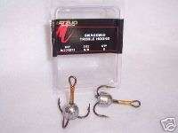 Matzuo treble weighted snagging hook 5/0 2 pack  