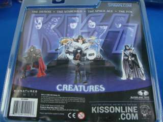Today we are offering a lot of 4 Creatures Kiss Action Figures. These 