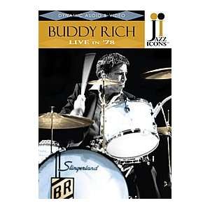  Jazz Icons Buddy Rich, Live in 78 Musical Instruments