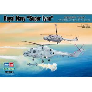    Royal Navy Super Lynx Helicopter 1 72 Hobby Boss Toys & Games