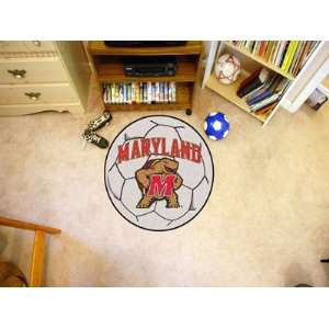  FanMats University of Maryland Soccer Ball Mat F0002440 