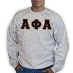    Alpha Phi Alpha Lettered Crewneck Sweatshirt 