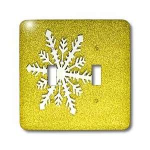  Yves Creations Christmas Snowflakes   Snowflake on Gold Background 