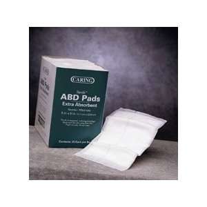  ^Caring ABDCombine Pads   Sterile   8 x 10 Min.Order is 1 
