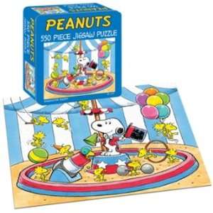  Peanuts 550 Piece Ringmaster Collectors Puzzle Sports 