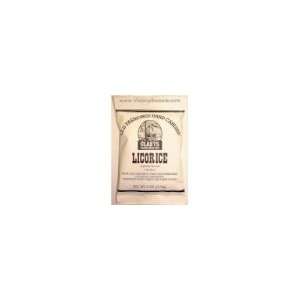 Claeys, Old Fashioned Hard Candy Licorice, 6 Ounce Bag:  