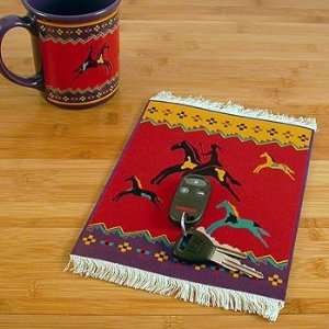Pendleton Celebrate the Horse Red MouseRug, 10.25 x 7.125 Inches, Red 