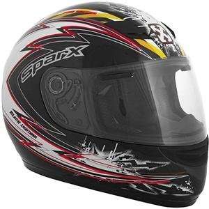  SparX S 07 Lightning Helmet   Medium/Black Automotive