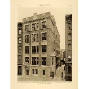  1915 Print St. Ignatius Loyola Nursery New York W 