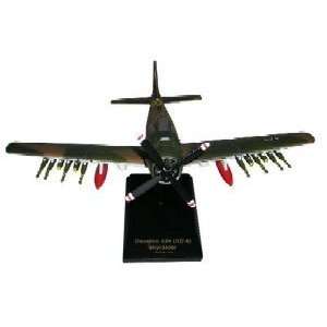   Trading B7140 A 1H (AD 6) Skyraider (USAF) 1/40 AIRCRAFT Toys & Games