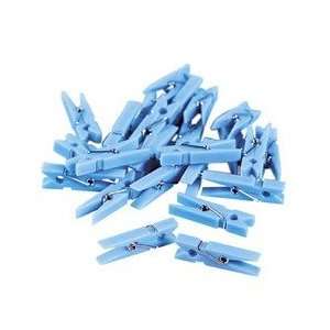 48 pc Baby Shower Clothespin Game ~ Blue Toys & Games