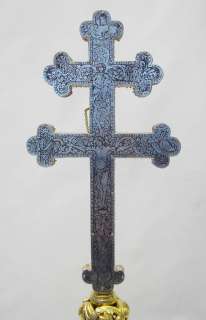 Unique replica of famous gemstone abbess cross  