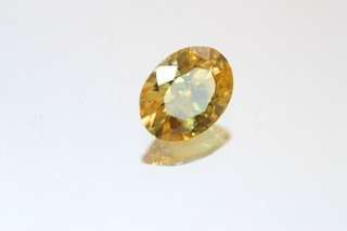 This is a beautiful Oval Citrine Sapphire cz gemstone. weight is 2.4 