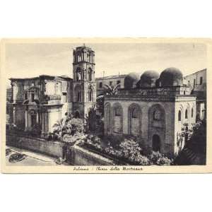   Vintage Postcard Chiesa della Martorana Palermo Italy 