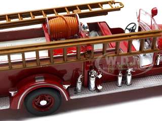   FIRE TRUCK RED 1:32 DIECAST MODEL CAR BY SIGNATURE MODELS 32400  