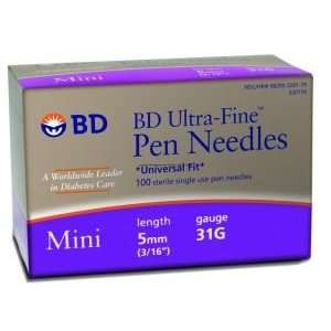  BD Ultra Fine III Insulin Pen Needle    Box of 100 