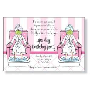  Little Spa Party Invitations: Toys & Games