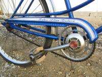 Vintage Murray Sabre Flite Deluxe bike cruiser bicycle 18 Bendix Blue 