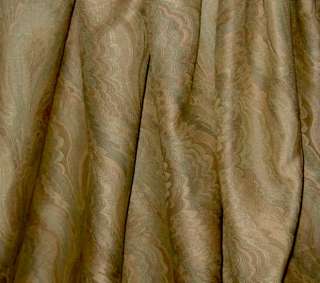   Incredible Blue Peach Mocha Marbleized Tapestry Upholstery Fabric