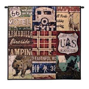 American Adventure Wall Hanging by Aaron Christensen 53 x 