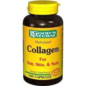 Collagen 400 mg 100 Capsules by Good and Natural  Grocery 