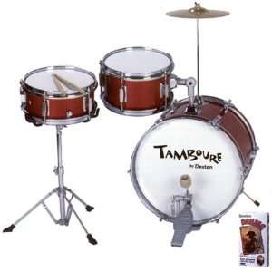  Tamboure Deluxe Kid Drum Set: Toys & Games
