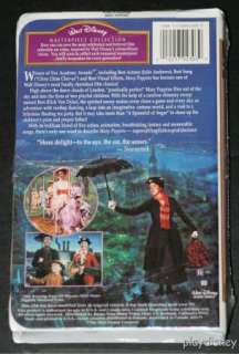 Walt Disney Masterpiece   Mary Poppins VHS NEW SEALED 012257023039 