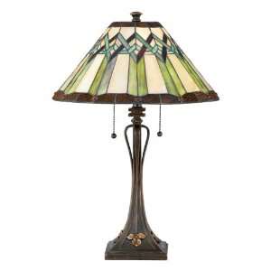  Quoizel Quinn 24 Inch Tiffany Table Lamp: Home Improvement