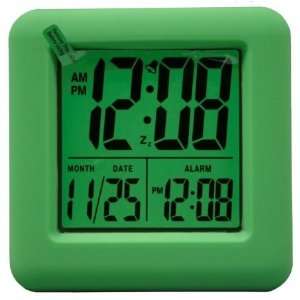  La Crosse Technology Green Soft Cube LCD Alarm Clock   3 